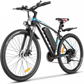 VIVI 27.5" Electric Bike for Adults 500W Mountain Bike 19MPH Adult Electric Bicycles Electric Commuter Bike with Removable Battery Shimano 21 Speed Ebike