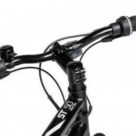 Decathlon Rockrider ST50, 21 Speed Aluminum Mountain Bike, 26", Unisex, Black, Small