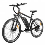 Heybike Jasion Electric Bicycle for Adults, ebike 26" Tires, Electric Mountain Bike with 350W Brushless Motor,40Miles Commuting Electric Mountain Bike, Shimano 7 Speed, Front Fork Suspension