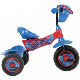Huffy 29681 Spider-Man Tricycle for Toddlers, Red & Blue