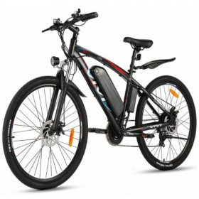 VIVI 500W Electric Bike, 27.5" Electric Bike for Adults, Electric Mountain Bike, Ebikes for Adults, 48V 10.4AH Adult Electric Commuter Bicycle Up to 50 Miles Range, Max 19MPH Shimano 21 Speed Ebike