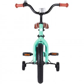 Joystar Totem 12 Inch Kids Bike with Training Wheels, Ages 2-4, Mint Green