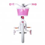 JOYSTAR Angel Girls Bike 16 Inch Kids Bike with Training Wheels for 4-7 Years Old Girls,Toddler Bicycle,Fuchsia