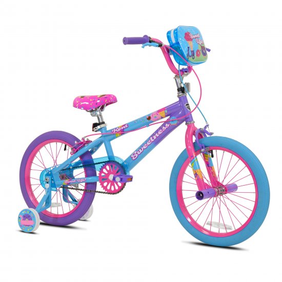 Kent 18\" Sweetness Girls Bike, Purple/Pink/Blue