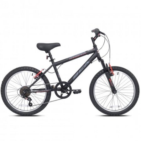 BCA 20" Boys Kobra Mountain Bicycle, Black