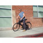 sixthreezero Reach Your Destination Men's 7-Speed Hybrid Bicycle With Rear Rack, 28 In. Wheels, Matte Black