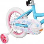 Joystar Angel 16 Inch Ages 4 to 7 Kids Bike with Training Wheels, Blue and Pink