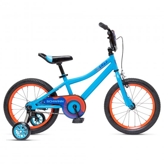 Schwinn Snap Kids Bike, 16 in, Light Frame, Boys, Blue