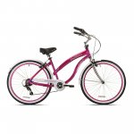 Kent 26" Del Rio Women's Cruiser Bike, Magenta