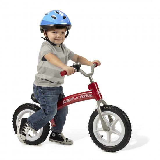 Radio Flyer, All-Terrain Balance Bike, Air Tires, Red