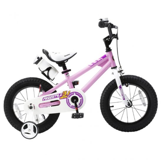 Royalbaby Freestyle 12 In. Kid\'s Bicycle, Pink (Open Box)