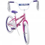 Huffy 20 in. Sea Star Girls Sidewalk Bicycle for Kids, Pink