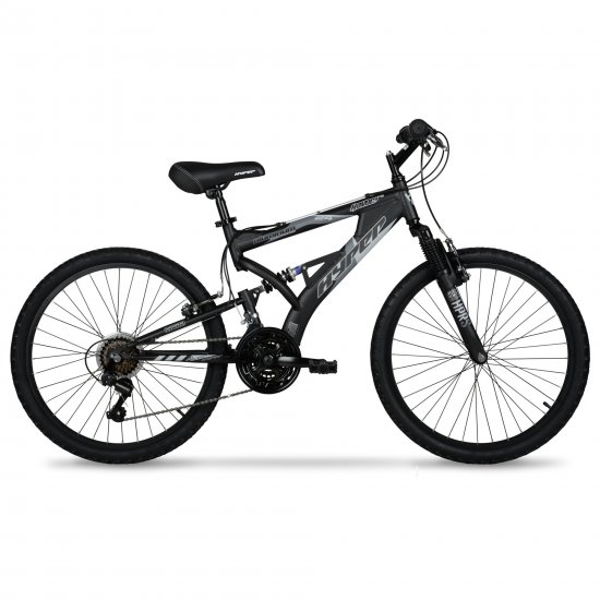 Hyper 24\" Men\'s Havoc Mountain Bike, Black