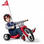 Radio Flyer Big Sport Chopper Tricycle 16 Inch Front Wheel, Red