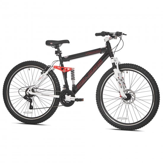 Genesis 27.5\" V2100 Men\'s Mountain Bike, Black