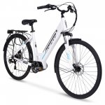 Hyper Bicycles Electric Bicycle, 700c ft. Mid-Drive, 36 Volt Battery, 20+ mile Range