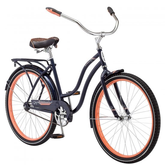 Schwinn Baywood Women\'s Cruiser 26 In. Bicycle, Navy Blue