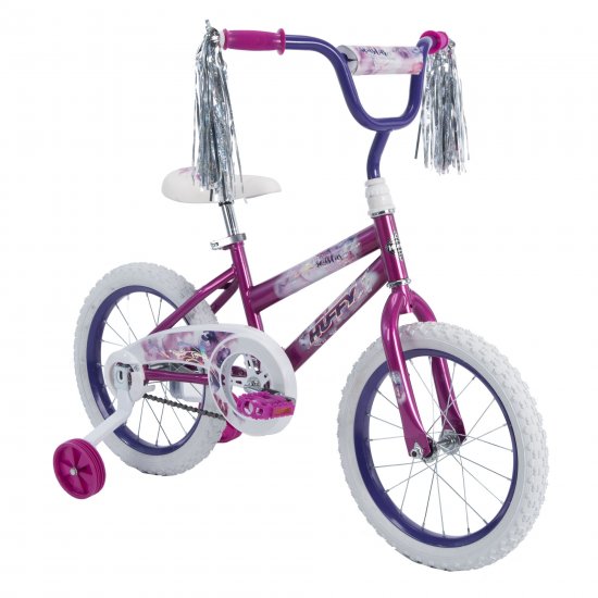 Huffy 16 in. Sea Star Girl Kids Bike, Metallic Purple