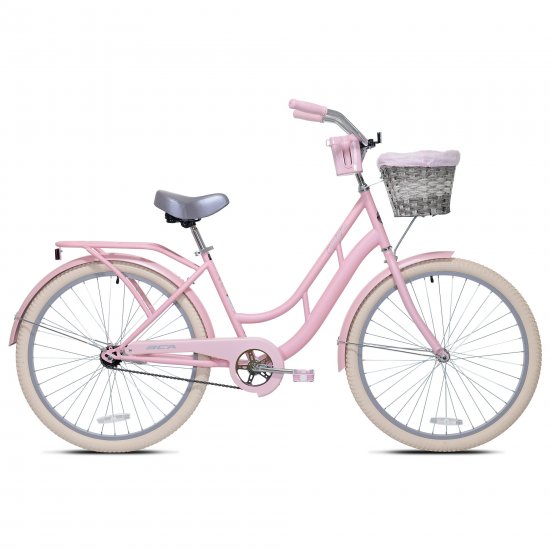 BCA 26 In. Charleston Ladies Cruiser Bike, Pink