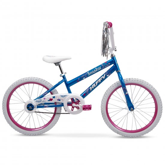 Huffy 20 in. Sea Star Girl Kids Bike, Blue and Pink