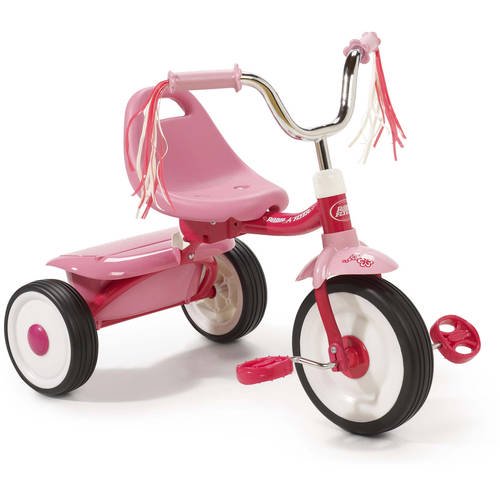 Radio Flyer Ready-To-Ride Folding Tricycle, Pink